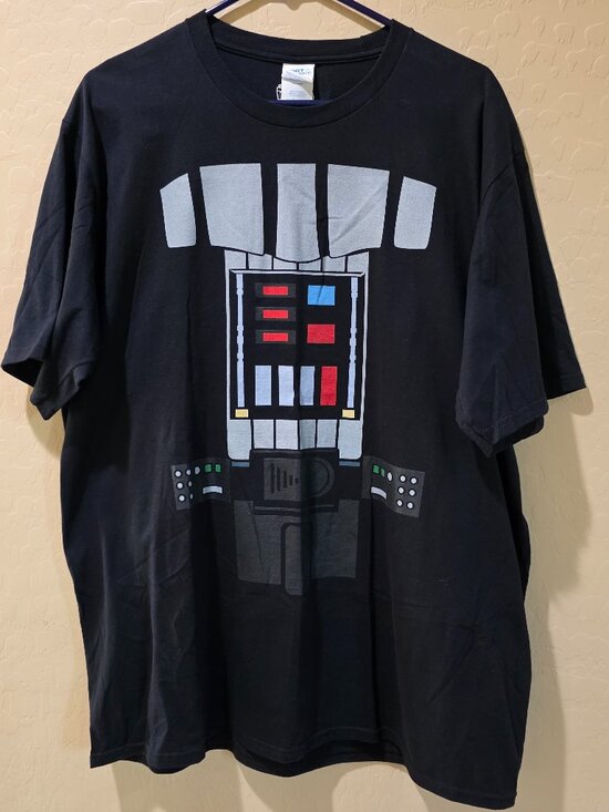 Star Wars Other - Disney Star Wars Darth Vader Armor Costume Graphic T-Shirt Men's XL NOWT Black